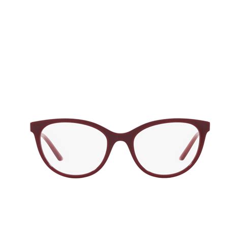 occhiali da vista prada bordeaux|Eyewear .